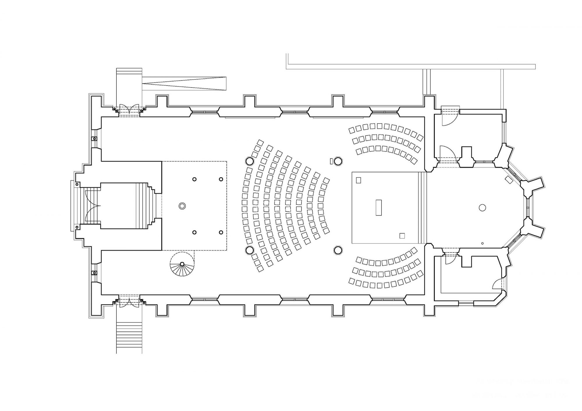 ASCHAFFENBURG, Maria Geburt. Neugestaltung der neugotischen Kirche 1999. Phase 2/2006-2016. Künstlerische und raumliturgische Gestaltung: Leo Zogmayer, Architektur: Ritter + Bauer