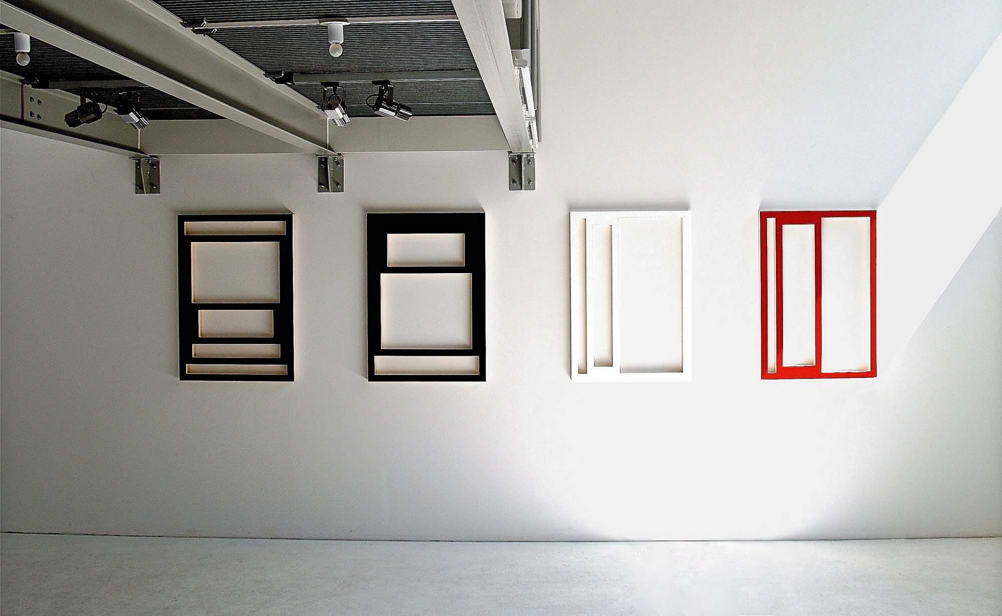 2003, Sperrholz, Acryl / plywood, acrylics; je / each 98x69cm
